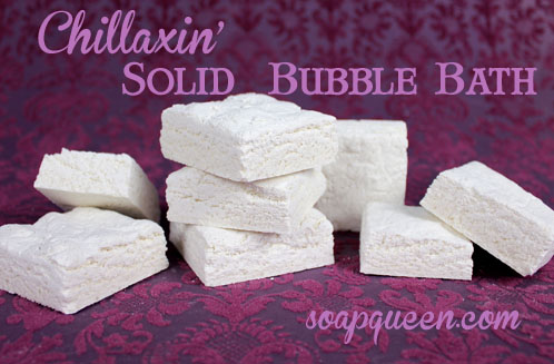 Solid Bubble Bath Recipe – Soap Queen